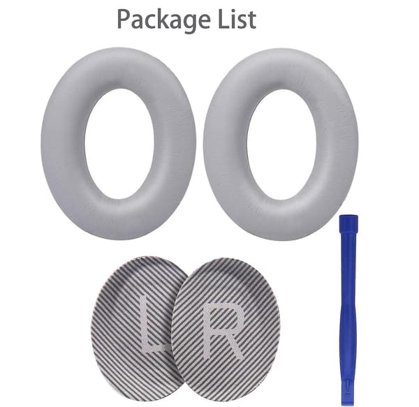 Øreputer Erstatning For Bose Quietcomfort 35 / Qc35 Ii Gray