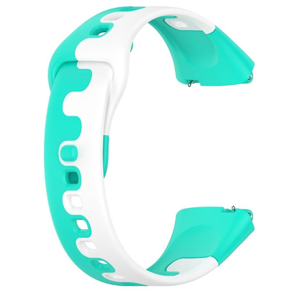 Ersättningsband Smartwatch Mjuk andningsrem Passform för Watch3 Lite Active Green white