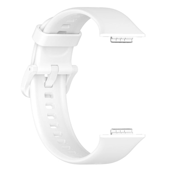 Gummirem till Huawei Watch Fit 2 för Smart Armband Armband Tillbehör Förbud White