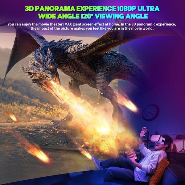 Virtual Reality Briller - Til Smartphones 4,7-7,2 Tommer, Justerbart Fokus & Ipd (Sort)