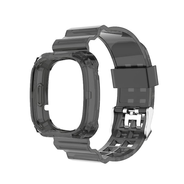 For Fitbit Versa 3 / Fitbit Sense Transparent Tpu Watch Band TMZ i ett stykke