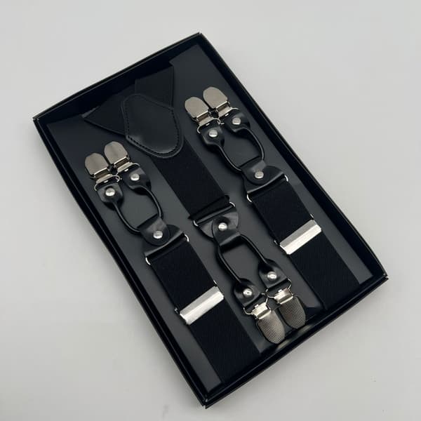 Skjorteholder Menn - 3.5Cm 6 Klips (02)