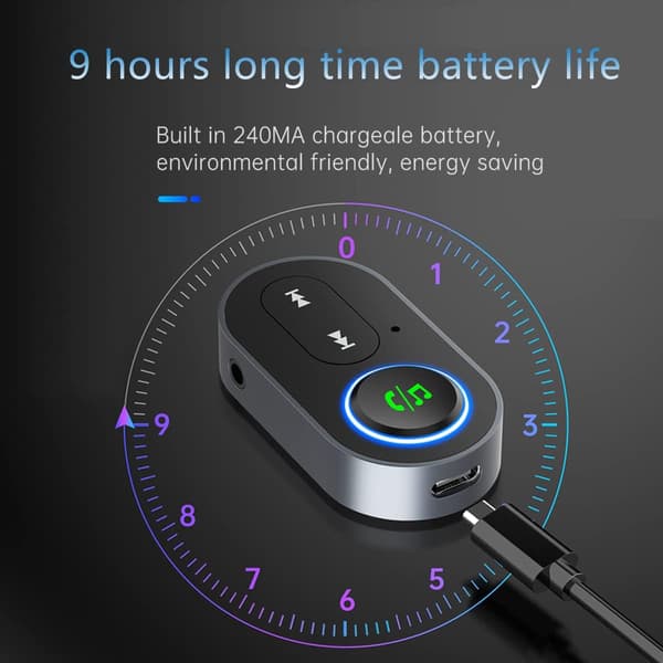 Bluetooth 5.1 -vastaanotinsovitin, handsfree-puhelut