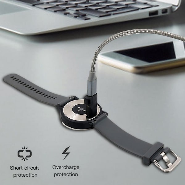 USB-ladekabelkonverteradapter for Garmin Fenix ​​5/5s/5x/6 Forerunner 45/45s/245/245m/935