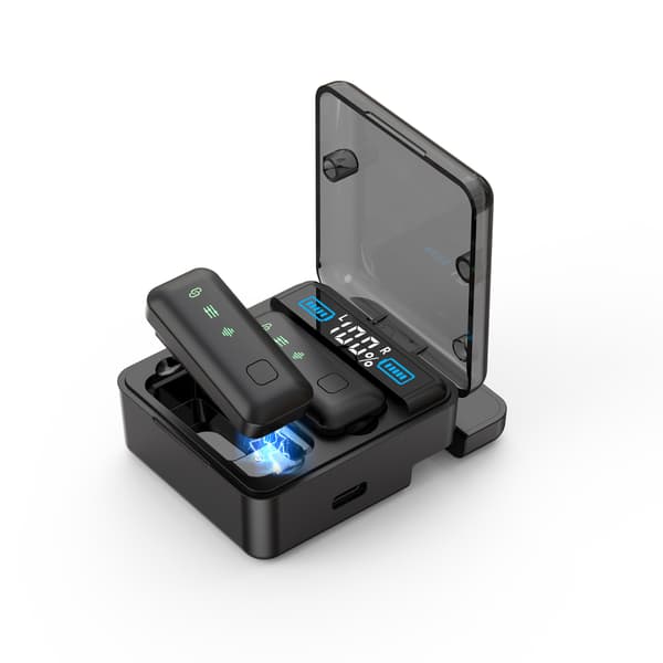 Trådløse Lavalier-mikrofoner S52 Lightning-grensesnitt