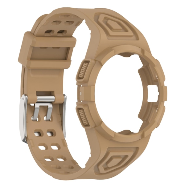 Silikonihihna Samsung Galaxy Watch4 Classic 46mm -kellolle Coffee