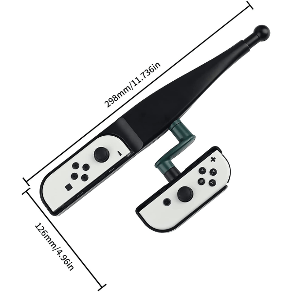 Fiskestang for Nintendo Switch & Switch Oled Joy Con Game Handle Grip Controller