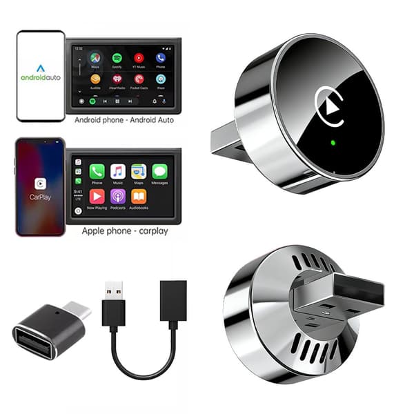 Langaton Carplay-adapteri K22 Oliverille ja Android Autolle