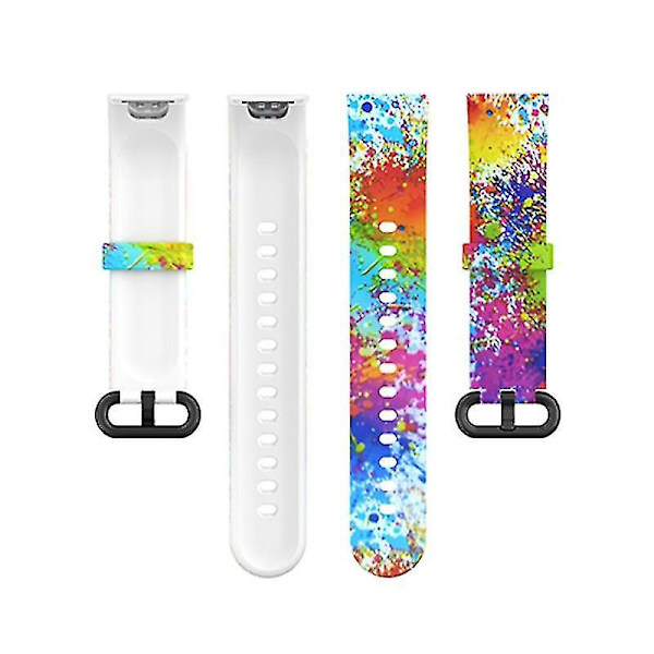 Mönstrad justerbart silikonarmband för Xiaomi Redmi Watch 2 Lite Multicoloured H H Xiaomi Redmi Watch 2 L