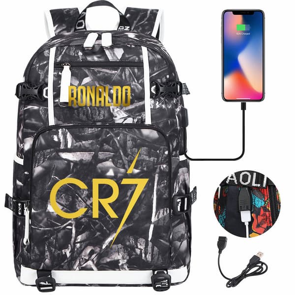 Reppu - Cr7 USB-latausportilla (12)
