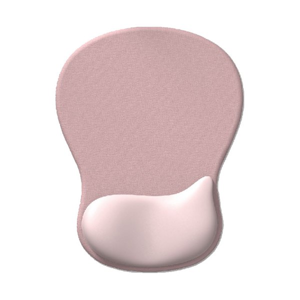 Gel Handledsstöd Musmatta - Ergonomiska Halkfria Skrivbordstillbehör (Rosa)