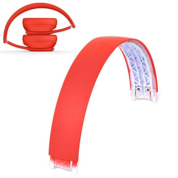 Udskiftning af tophovedbånd Reparation Fix-dele til Beats Solo 2.0/3.0 Wireless red