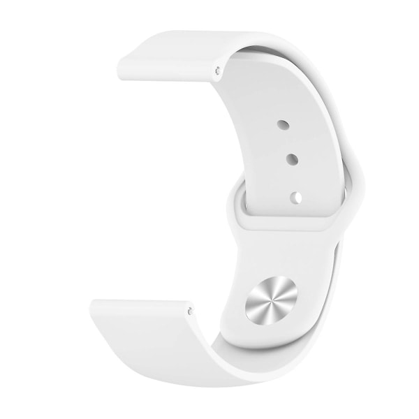 Flexibelt silikonarmband för Samsung Galaxy Watch Active 40mm SM-R500 White B Samsung Galaxy Watch A