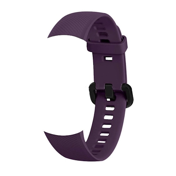 Silikonarmbånd Rem for Honor Band 5 Purple G Other Huawei Models