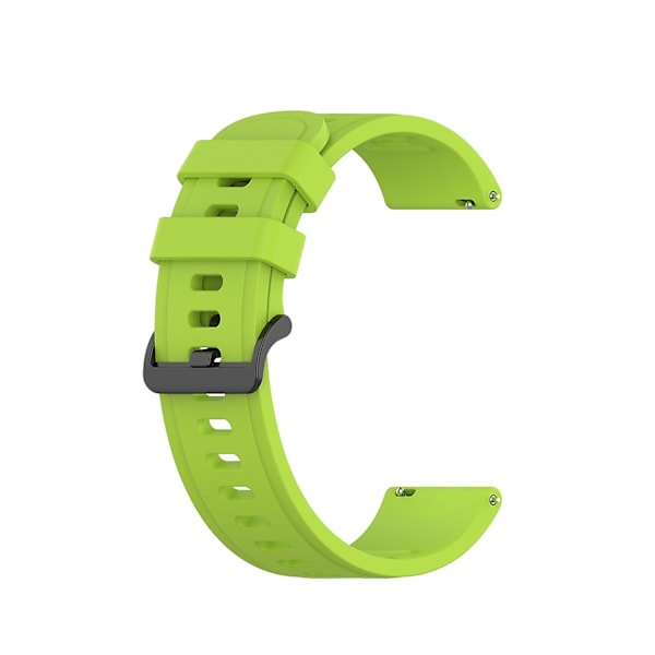 Vaihdettava silikonihihna Huami Amazfit GTR 47mm/Amazfit Pace/Amazfit Stratos -kellolle Green H