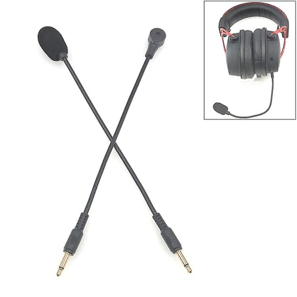 Zj033mr-03 17cm Mono 3,5 mm rak mikrofon för spelheadset