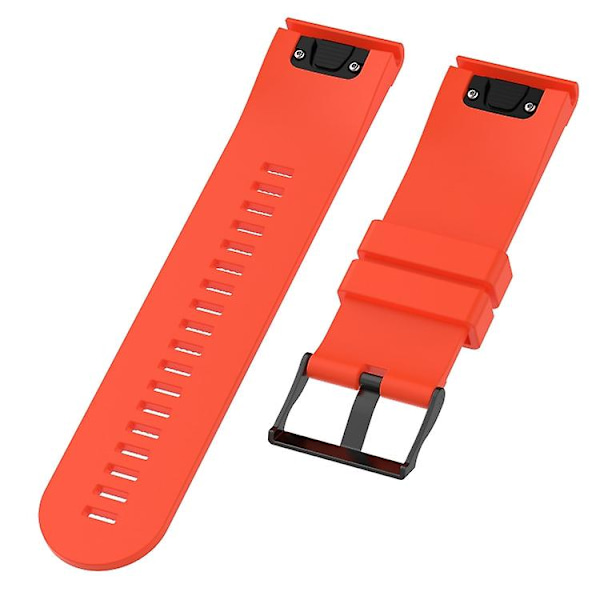 För Garmin Fenix ​​5x 26mm Fenix3 / Fenix3 Hr Watch KJV Orange)
