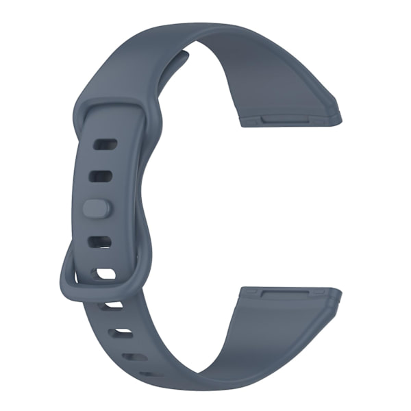 Til Fitbit Versa 4 / Versa 3 / Sense TPU-urrem S Blue Grey