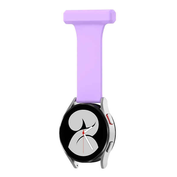 För Vivoactive3 För Smart Watch 20mm Silikon Fob Band Band Passar sjuksköterska Purple