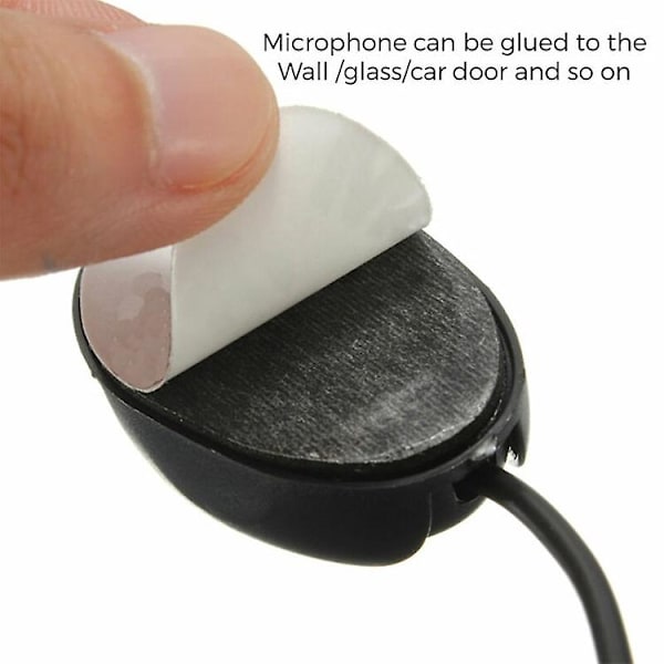 Zj010mr Mono 2.5mm kulmapääliitinliitäntä Bluetooth-mikrofonin liimaus
