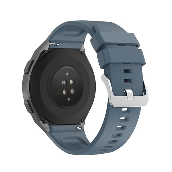 Høj kvalitet silikone urrem til Huawei Watch GT 2e Dark blue J Huawei Watch GT 2e