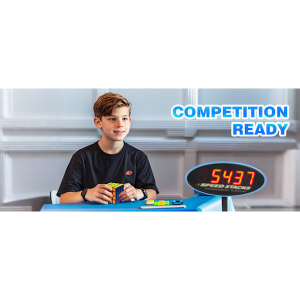 5-pak Speed Cube Sæt, Inkluderer Speed Cube 2X2, 3X3, 4X4 Speed Cube, Pyramide Trekant Speed
