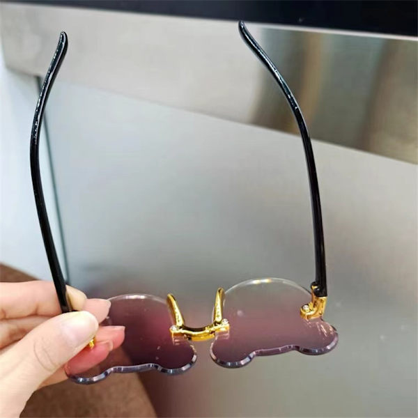 Børn Solbriller Bjørn Shape Børn Briller Trendy Piger Drenge Solbriller Tegnefilm Briller Skærm Driver Goggles Anti-refleks 3