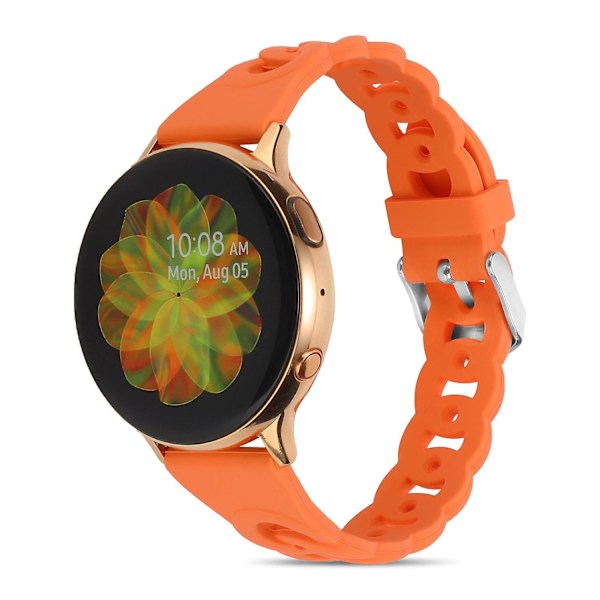 Rannekkeet Samsung Galaxy Watch 5 40mm/44mm/Watch 5 Pro 45mm Ympyrämuotoilu Ranneke Urheiluranneke Orange, Orange C Samsung Galaxy Watch 5