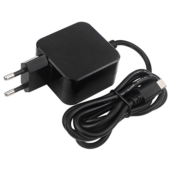 For 5 Strømforsyning PD 27W 5.1V 5A USB Type C Lader Strømadapter for RPI 5 Pi5 Tilbehør - EU Plugg