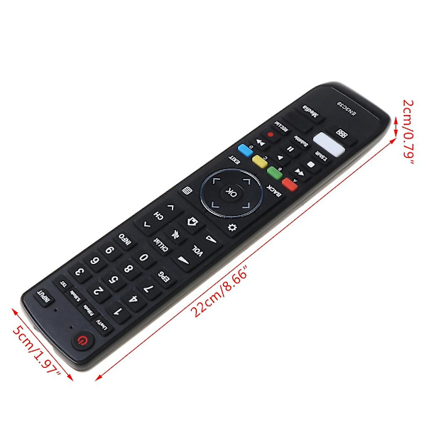 Hisense 50n7 55n7 65n7 65n8 65n9 65p7 65p8 -kaukosäädin EN3C39