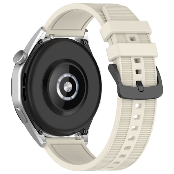 Til Huawei Watch GT 4 / Garmin Venu 2 Watch Band 22mm Blødt Silikone Rem Starlight