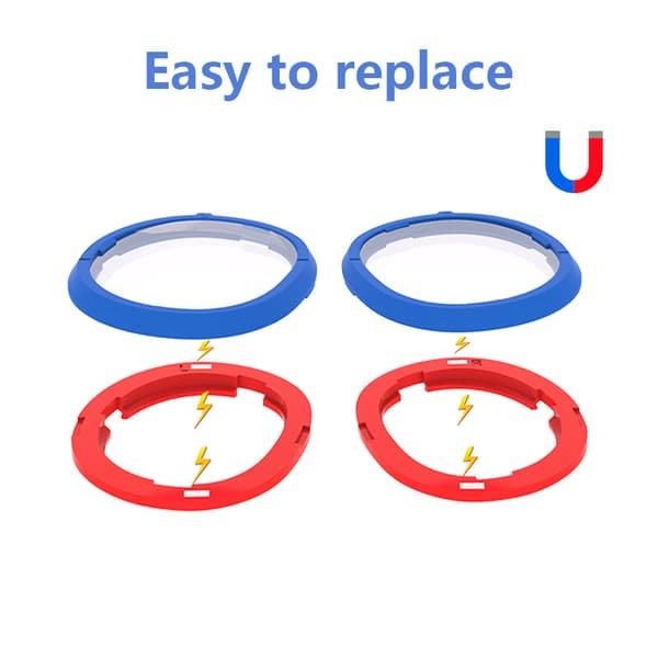 Magnetisk Linseramme Til Quest 3 VR-briller (Sort)