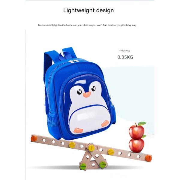 3D Tegneserie Skolesekk, Lett Og Enkel Å Bære, Barnehage Ryggsekk Egnet For Gutter Og Jenter Kylling