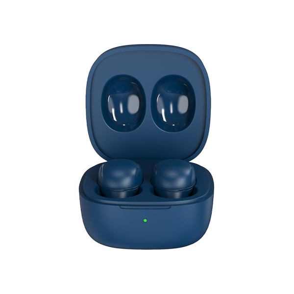 Mini In-ear Bluetooth Headset Trådløst For Mobiltelefon Nettbrett Blue