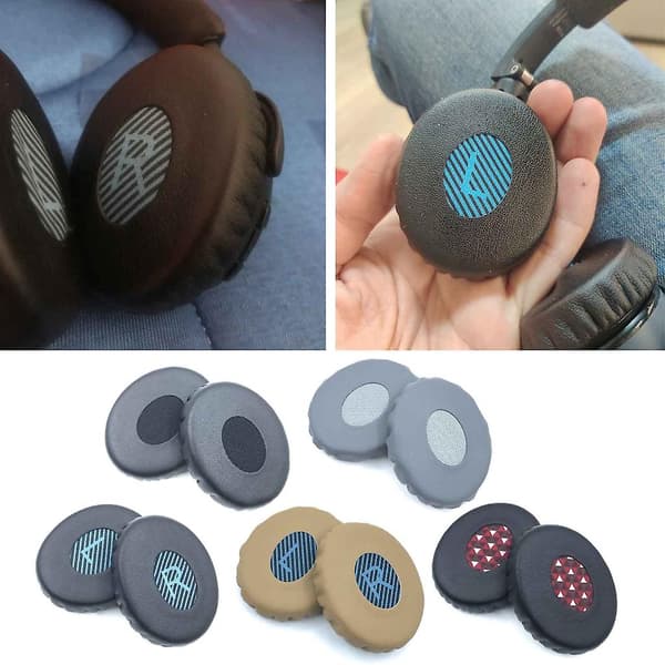 Protein Lær Øreputer Putetrekk Ørepropp For Oe2 Oe2i Headset Øreputer D