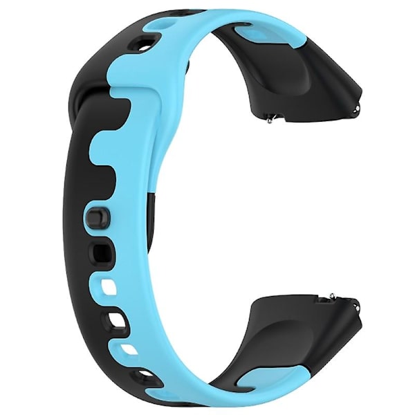 Ersättningsband Smartwatch Mjuk andningsrem Passform för Watch3 Lite Active Black blue