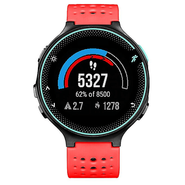 To-farvet rem til Garmin Forerunner 235 Red Black