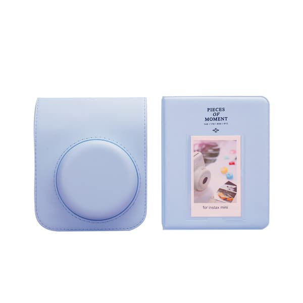Fodral för Instax Mini 11 12, med album (Blå) Blue