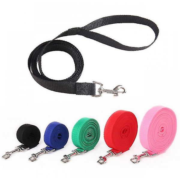 50m hundkoppel för husdjur, spårkoppel för utomhusbruk för stora hundar pink 9m *2cm