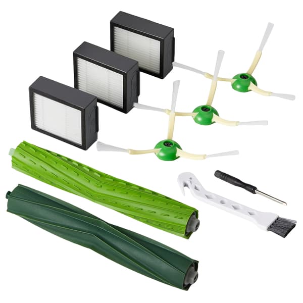 Erstatningstilbehørssett for Irobot Roomba I8 I8+ I7 I7+ I6 I6+ I4 I3 I3+ Plus J7 E5 (9 deler)