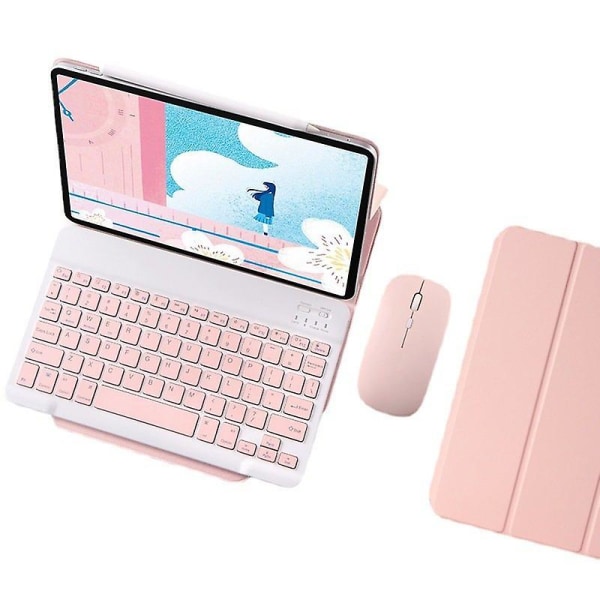 Ipad Wireless Keyboard Blacklight case cover hiiren kynätelineellä Ipad Pro 11 tuumaa Pink 2021 pro 11