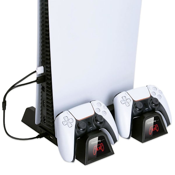 Controller-oplader, diskopbevaring, holder, kølestativ, ladestation til Ps5