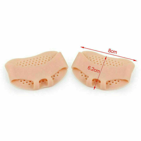 Dm 2 X Gel Metatarsal Sore Ball Of Foot Pain Cushions Pads Insoles