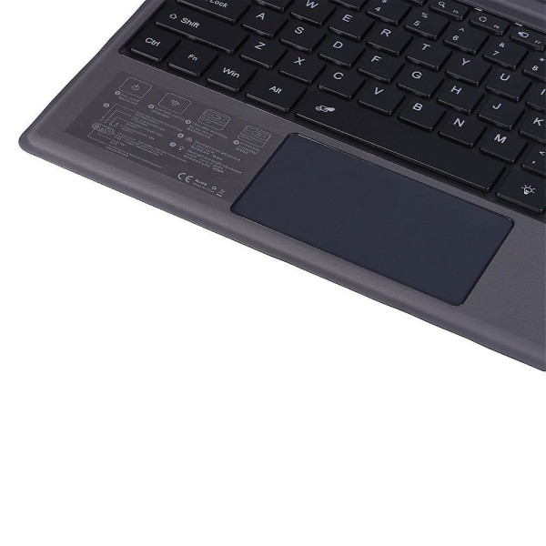 Magnetisk hængslet Bluetooth trådløs tastatur taske Baggrundslys til Surface Pro 3/4/5/7 Go Surface Go