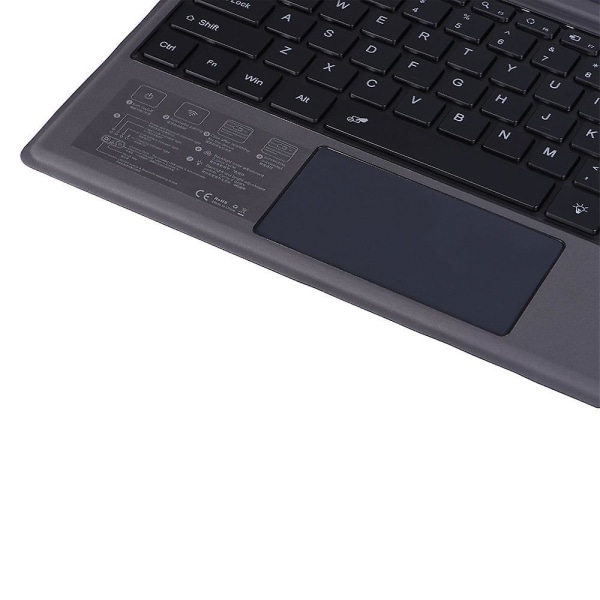 Magnetisk hengslet Bluetooth trådløs tastaturveske Bakgrunnsbelysning for Surface Pro 3/4/5/7 Go Surface Go