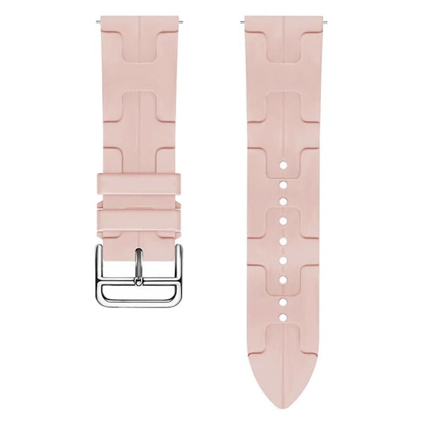 22mm flytande silikonklockarmband vattentätt armband för Huawei Watch Gt 4 / Gt 3 / Gt 2 46mm Pink