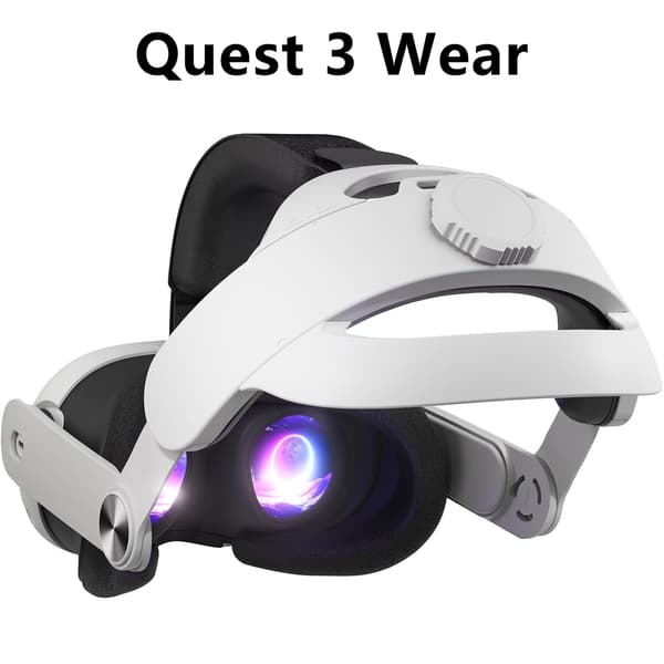 Säädettävä korvaava päähihna Oculus Quest 3:lle