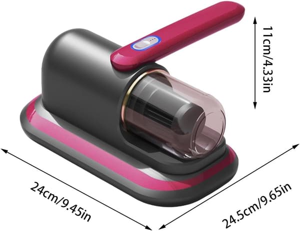 Mini-punkki-imuri - UV-patjaimuri (violetti)
