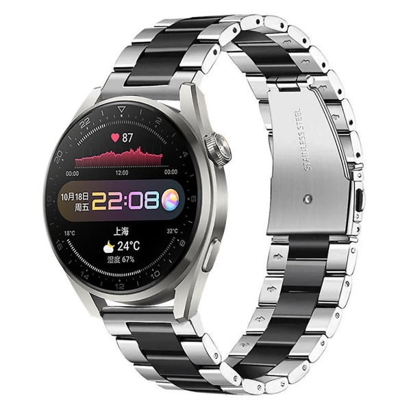 Watch 3-bands armbandsrem i rostfritt stål Smartwatch-tillbehör för Watch 3 Gold