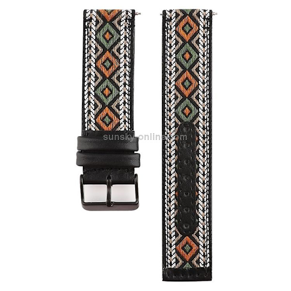 Fitbit Versa Ethnic Style aidosta nahasta valmistettu watch LEQ Retro